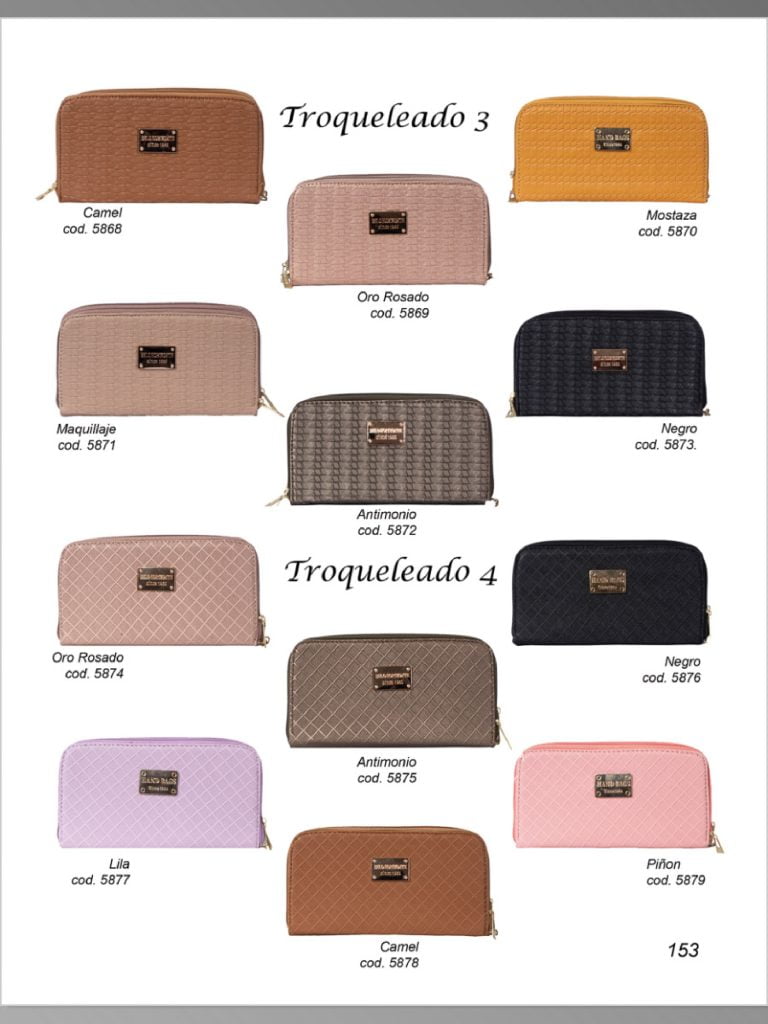 Carteras de Mujer 17 Cartera mujer Troquelado 1