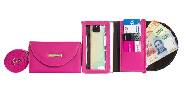 Cartera Porta Celular / Bandolera Mujer - Buganvilia