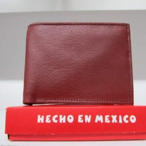 Cartera Piel Rojo