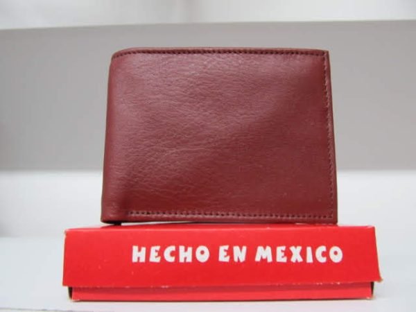 Cartera Piel Rojo