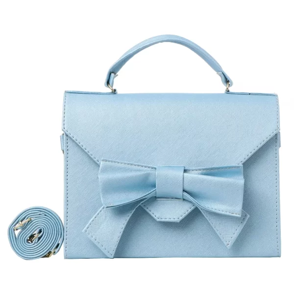 bolso al hombro azul