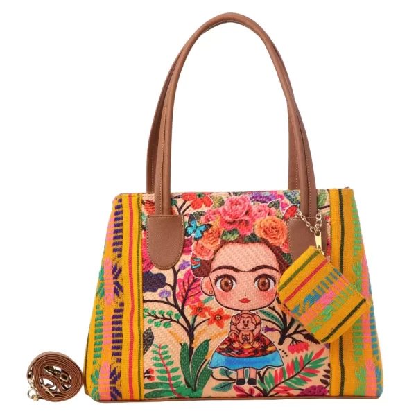 bolsos de yute a mano